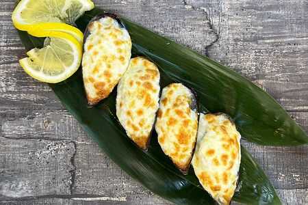 Мидии запеченные