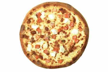 Пицца Лосось и Сливочный сыр