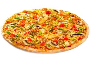 Пицца Мексиканская на тонком тесте