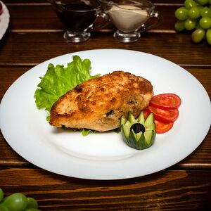 Куриный кармашек с грибами