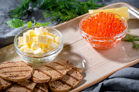 Икра лососевая