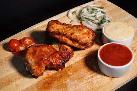 Шашлык из куриной грудки