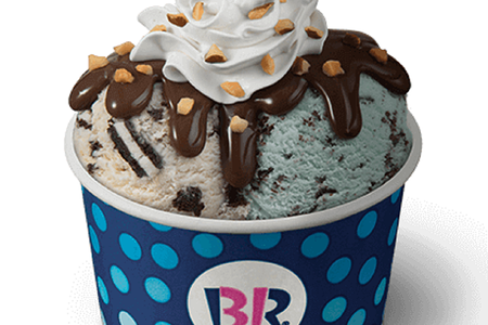 Десерт Сандей из шарика