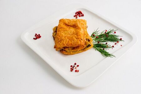 Жюльен с грибами