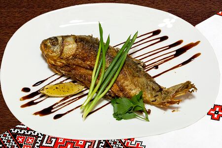 Жареный карась