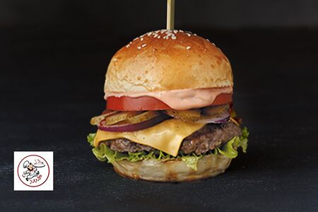 Сырный бургер