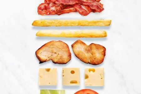 Сырная с беконом