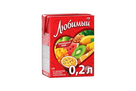 Сок Любимый Тропический микс