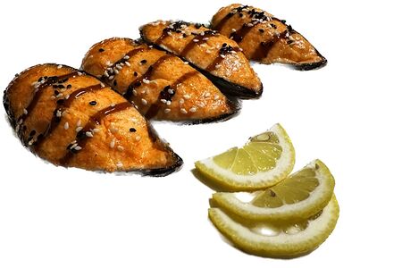 Мидии Киви под соусом лава