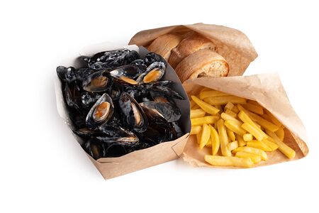 Мидии в соусе том ям