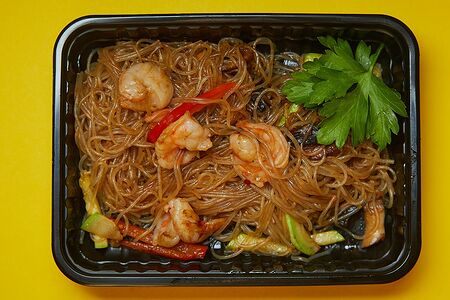 Фунчоза с креветкой