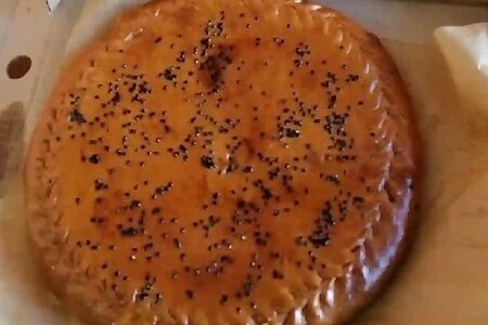 Пирог с курицей и картофелем