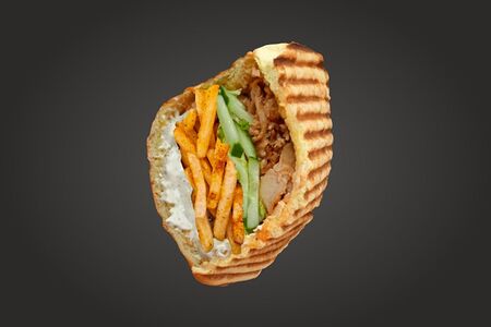 Донар в турецком хлебе