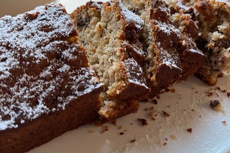 Кекс банановый с шоколадом