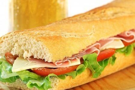 Сэндвич с ветчиной