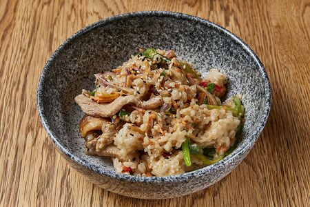 Вок с курицей и рисом