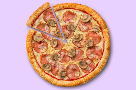 Ветчина и грибы