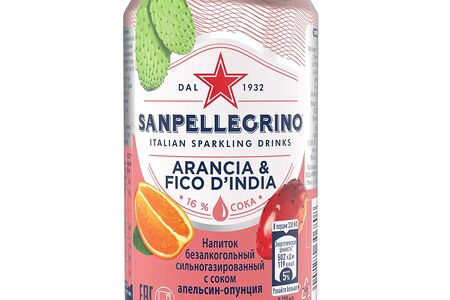 Напиток S. Pellegrino Апельсин-Опунция газированный 0,33л