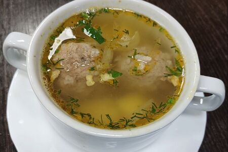 Суп с фрикадельками