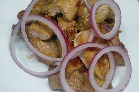 Свинина в горчичном маринаде