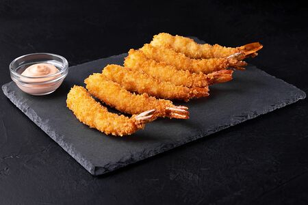 Креветки в темпуре