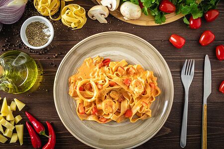 Паста с морепродуктами