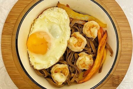 Соба с креветками