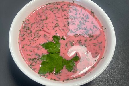 Свекольник с кефиром