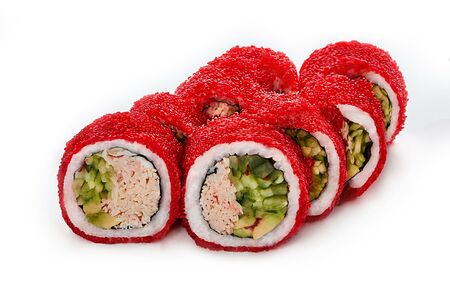 Ролл Калифорния с крабом