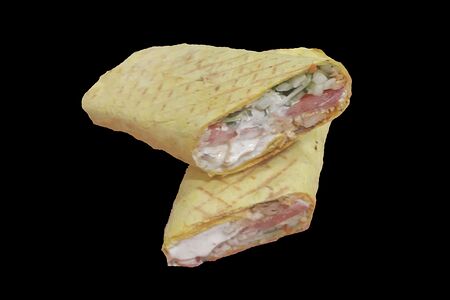 Шаурма в сырном лаваше