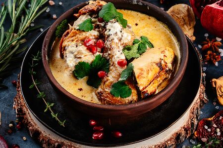 Курица Чкмерули