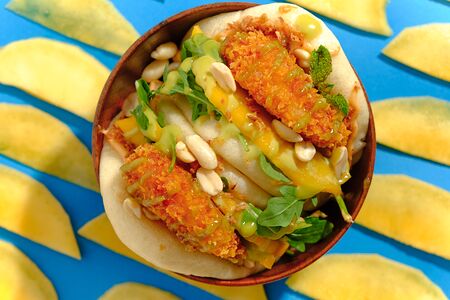 Бао с креветкой