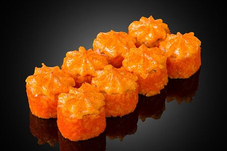 Ролл запеченный Морской микс 8 шт