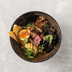 Рамен с курицей