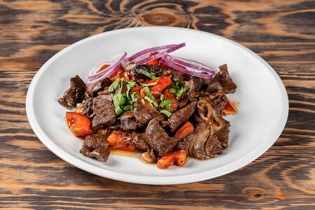 Жареная печень