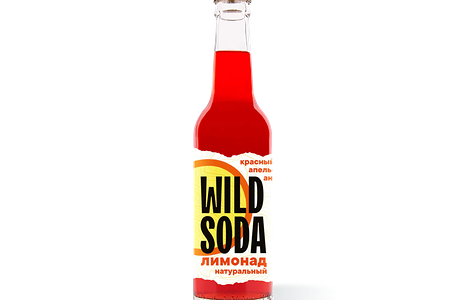 Лимонад Wild Soda Красный апельсин