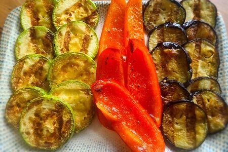 Перец на гриле