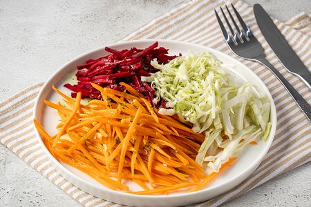 Салат овощной Светофор