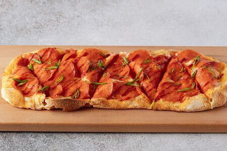 Пеперони с фирменным соусом BBQ