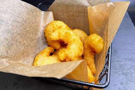 Креветки в кляре