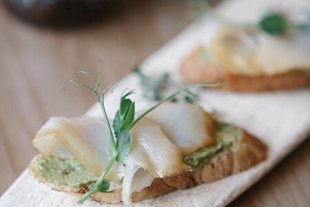 Брускетта на багете