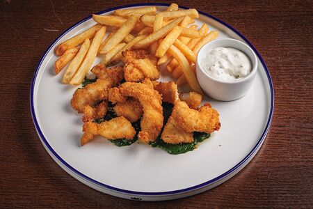 Фиш Энд Чипс из трески
