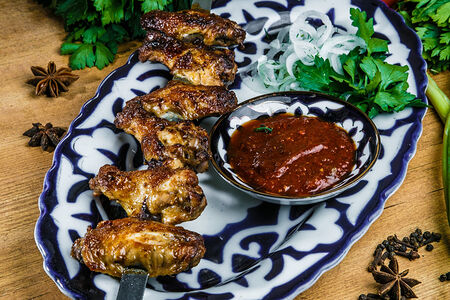 Острые куриные крылья