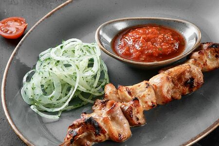 Шашлык из куриного бедра