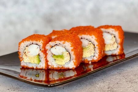 Ролл Калифорния с креветкой