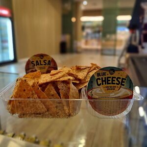 Double начос Тайский перец с соусами блю чиз и сальса