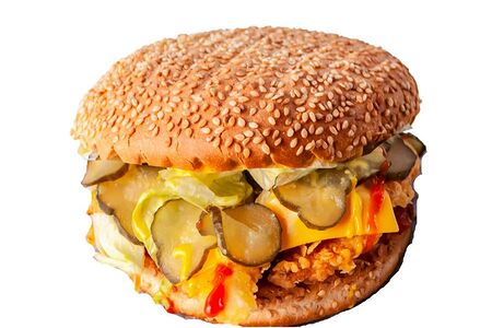 Чизбургер без горчицы