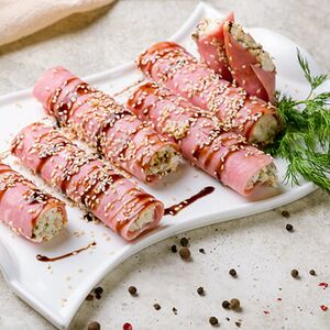 Ветчинные рулетики