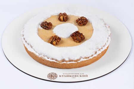 Орехово-карамельный тарт