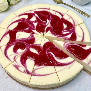Чизкейк малина